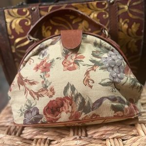 Vintage floral Talbots purse